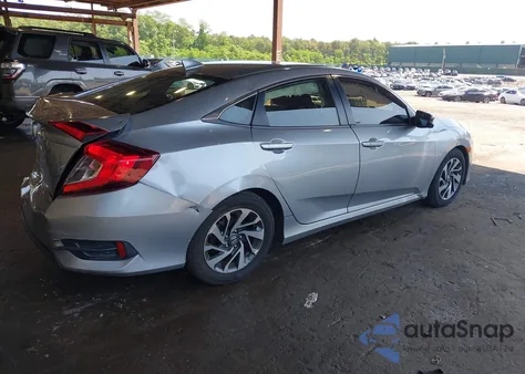 2018 Honda Civic Ex из США, поврежденный, VIN 2HGFC2F7XJH502644